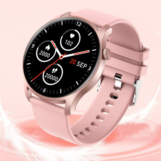 Smart Full Touch Multi-function Heart Rate Blood Pressure Monitoring Information Reminder Sports Bluetooth Watch