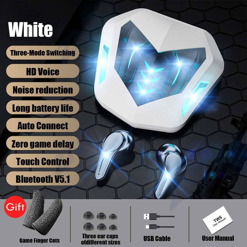 Wireless In-Ear Binaural Gaming Bluetooth Headset