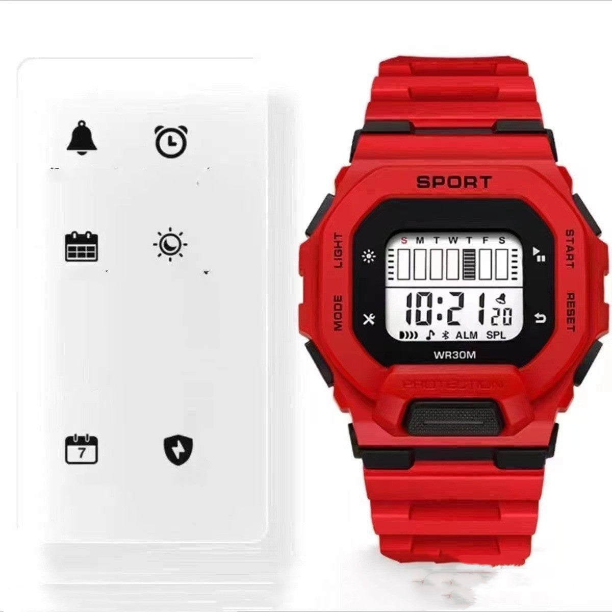 Electronic Watch For Waterproof Sports Of Middle School Students