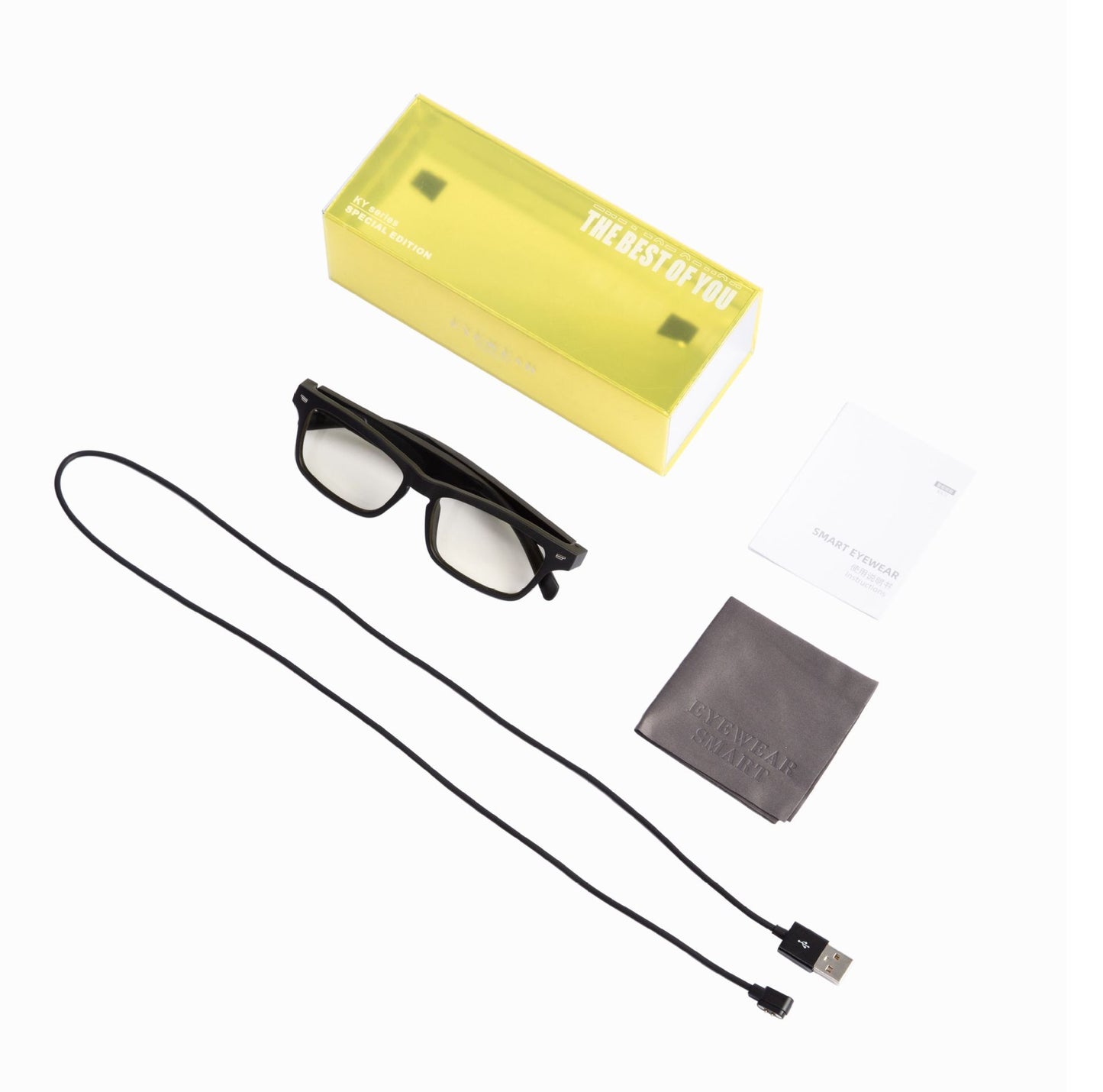 Smart Glasses Semi-open Bluetooth Not Ear