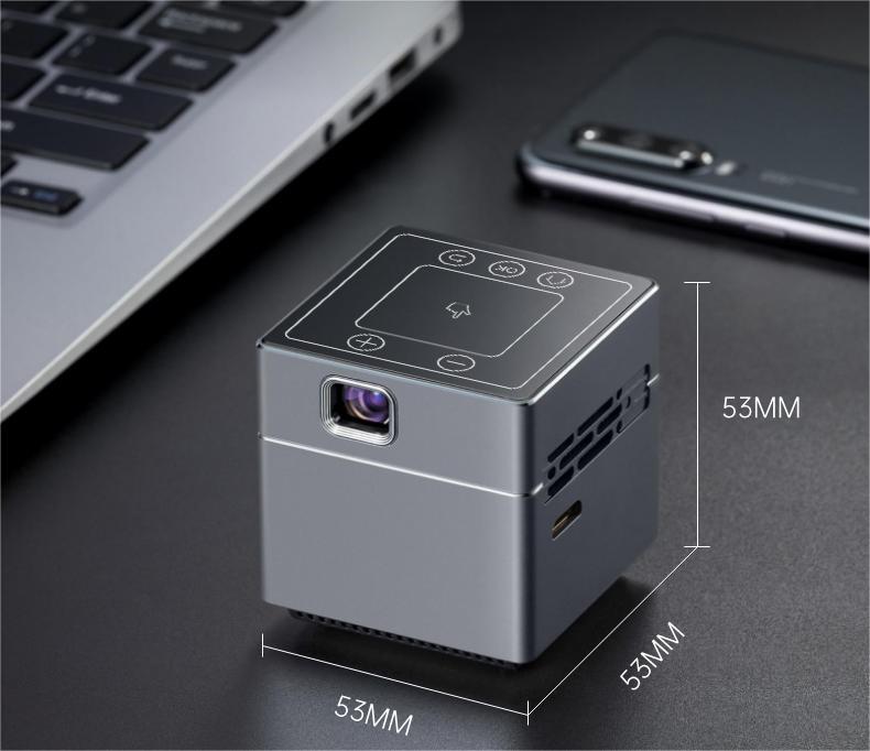 Small Portable HD Projector Wireless Hand Connection