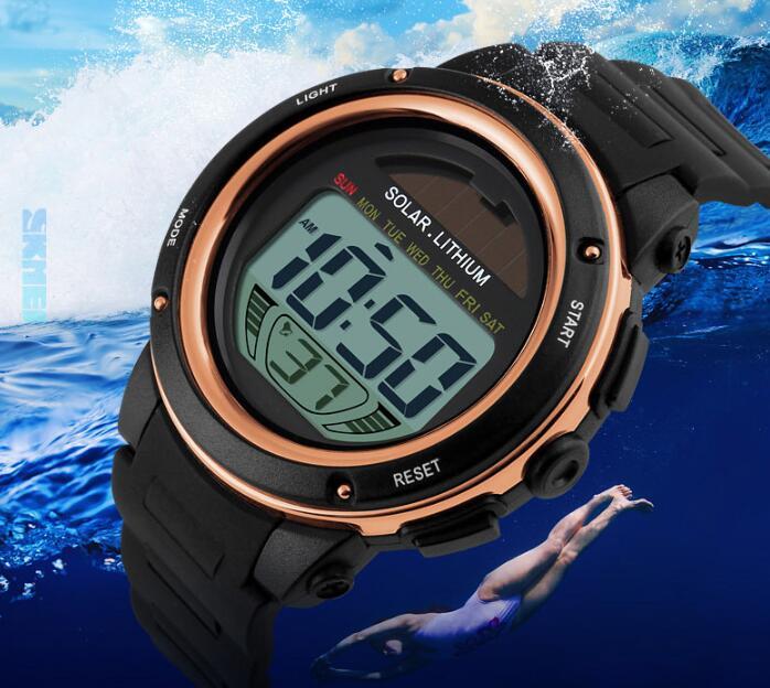 Student Fashion Solar Watch Waterproof