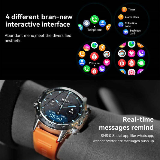 Fashion Personality Outdoor Three-proof Call Watch