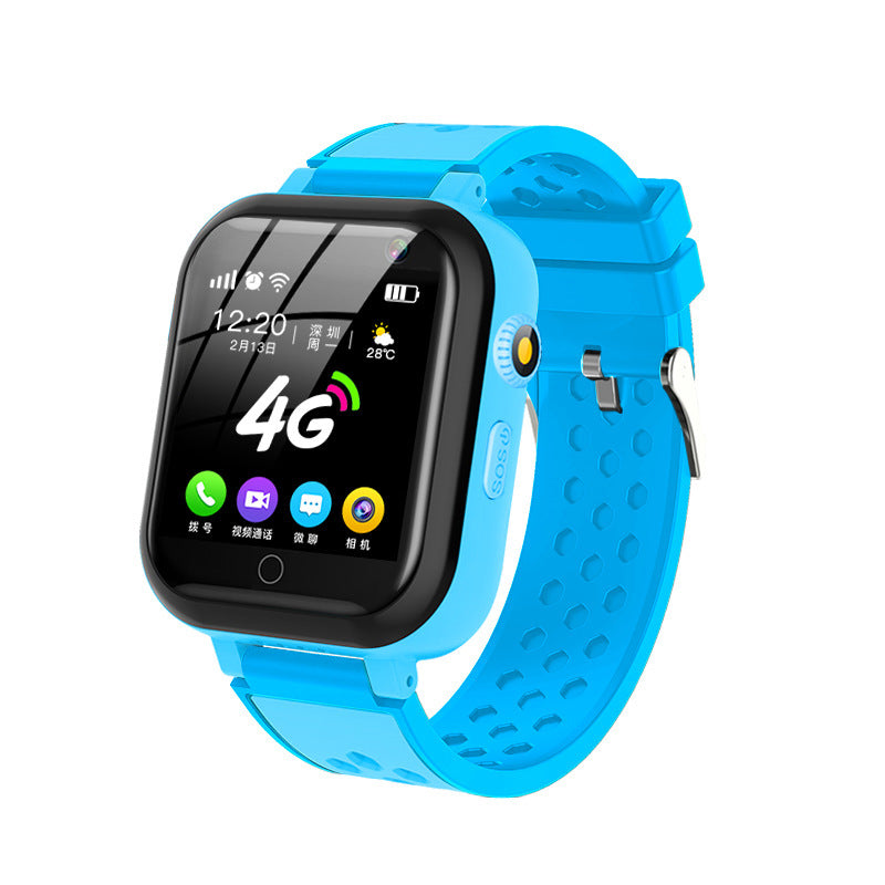 4g Full Netcom Children's Phone Watch Smart Gps Positioning Defense