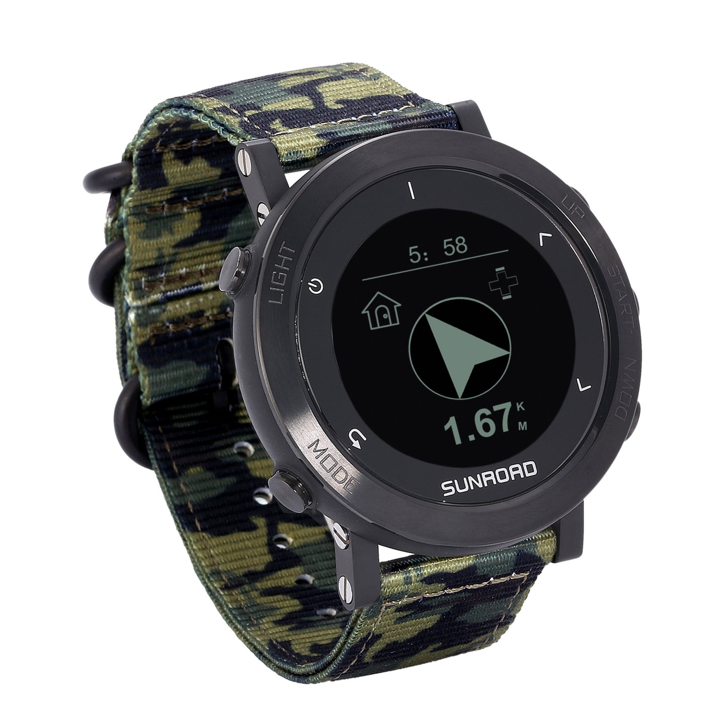 Smart GPS Heart Rate Outdoor Sports Watch