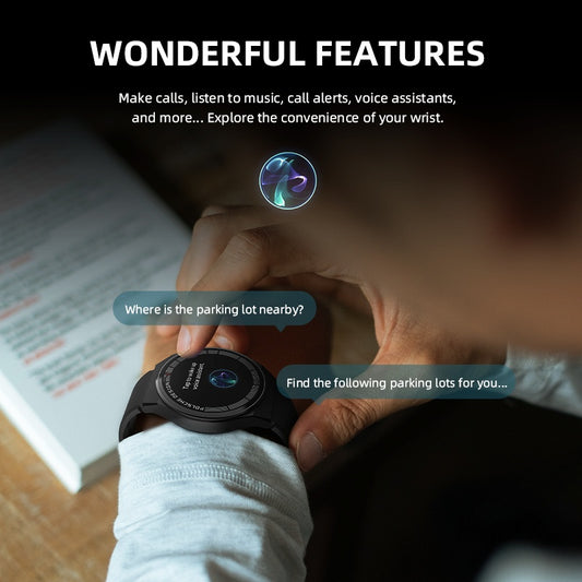 Bluetooth Talking Heart Rate Health Monitoring Sports Fashion Watch