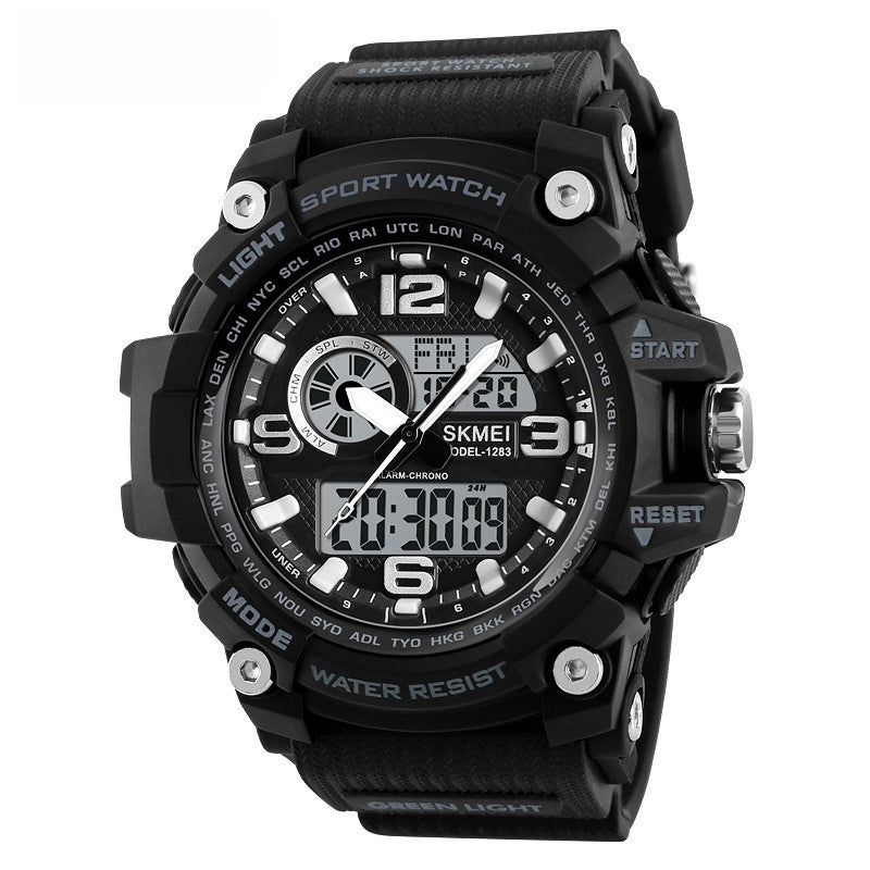 Sports Waterproof Electronic Watch Multifunctional Men