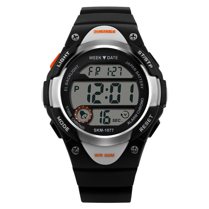 Outdoor Children's Sports Electronic Watch Deep Waterproof