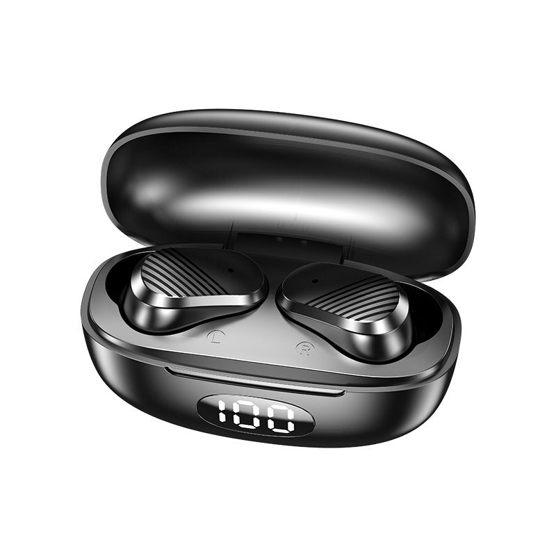 True Wireless Mini Binaural Black Technology Bluetooth Headset