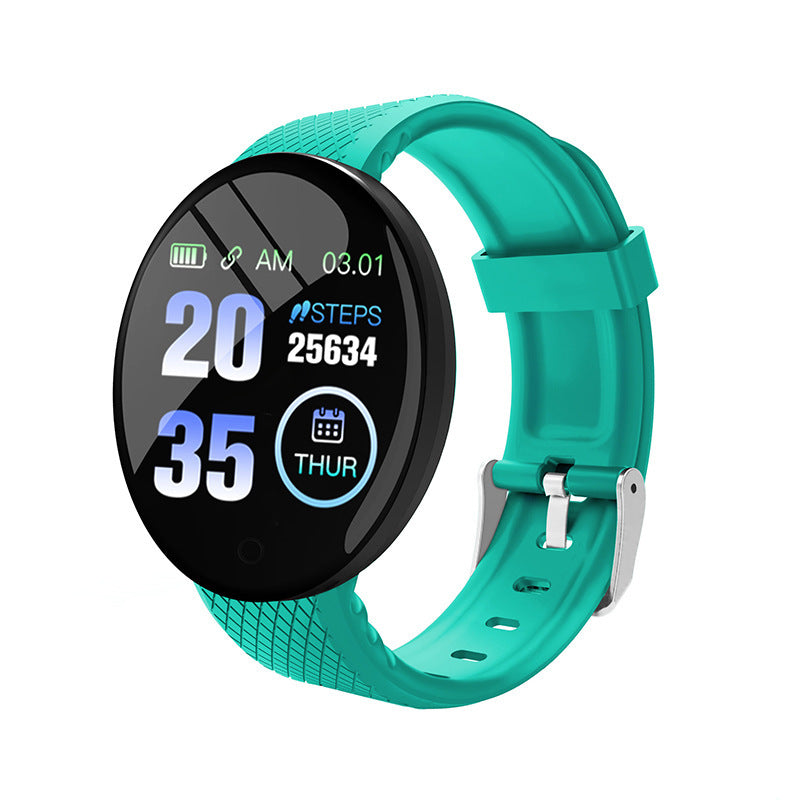 D18 Round Screen Smart Watch Color Screen Sports