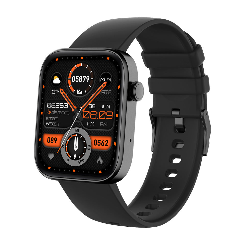 Sports Heart Rate Meter Step IP67 Waterproof Full Screen Smart Watch