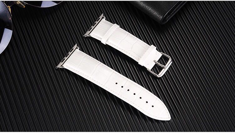 Bamboo Croc Leather Strap