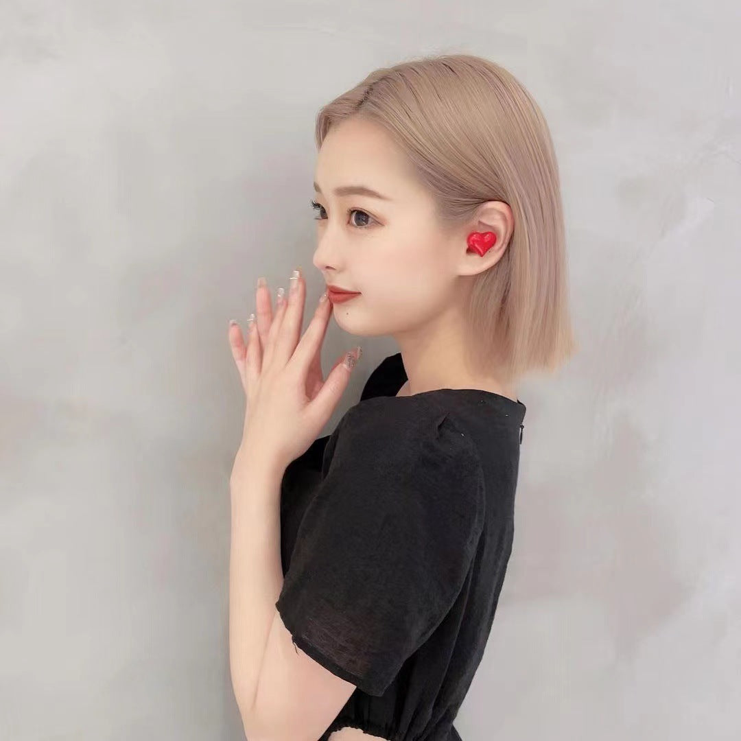 Heart-shaped Headphones Burst Wireless Bluetooth High Appearance Level