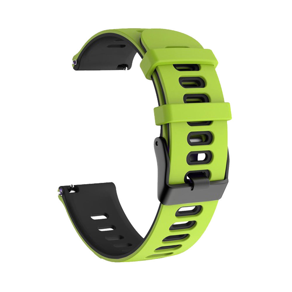 20mm 22mm Two-color Silicone Strap