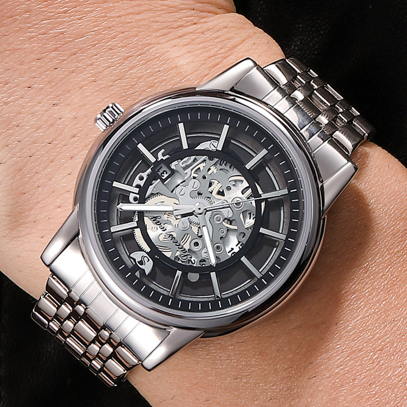 Business Fashion Men's Hollow Watch