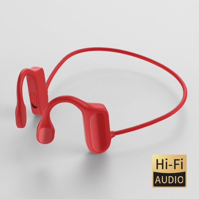 Bone Conduction Concept Bluetooth Headset, Ear-mounted Non-ear Movement