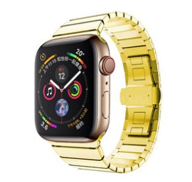 Compatible with Apple , Stainless Steel Watch Band Apple Watch Metal Chain Type