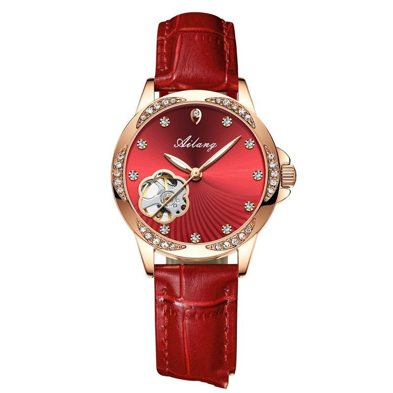 Automatic Mechanical Watch Fashion  Lady