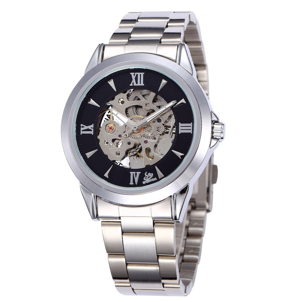 Business Hollow Automatic Mechanical Watch