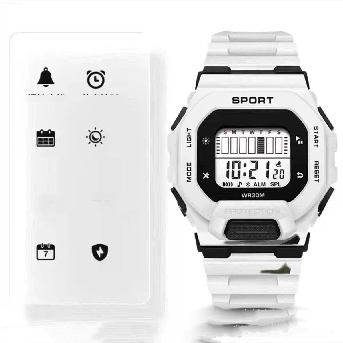 Electronic Watch For Waterproof Sports Of Middle School Students