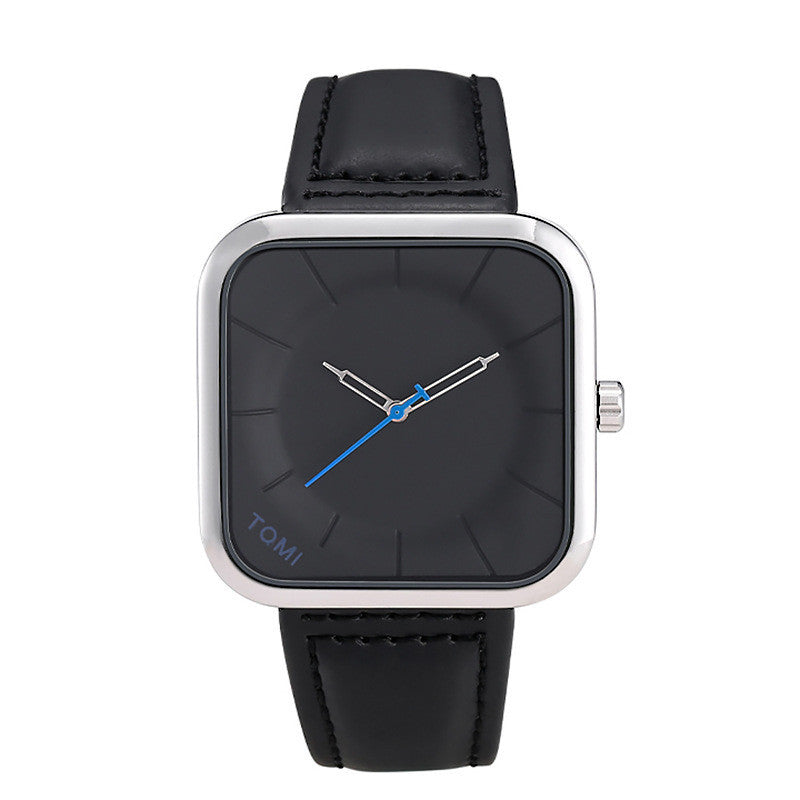 TNordic Minimalist Design Square Watch For Male And Female Students