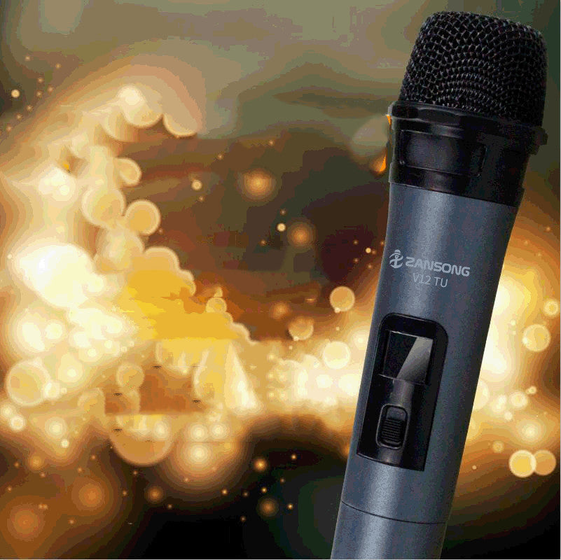 Wireless Microphone V12 Is Suitable For Speaker Amplifier Computer Handheld Microphone