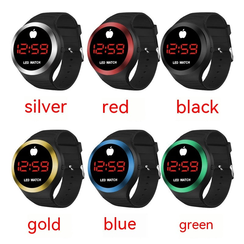 Round Electronic Watch Outdoor Sports Fashion For Male And Female Students