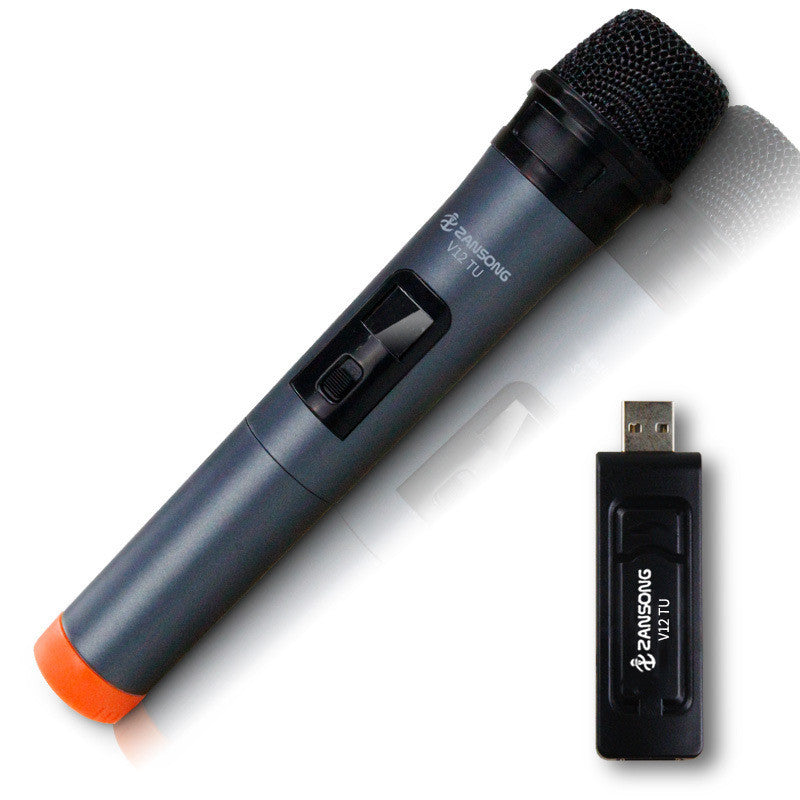 Wireless Microphone V12 Is Suitable For Speaker Amplifier Computer Handheld Microphone