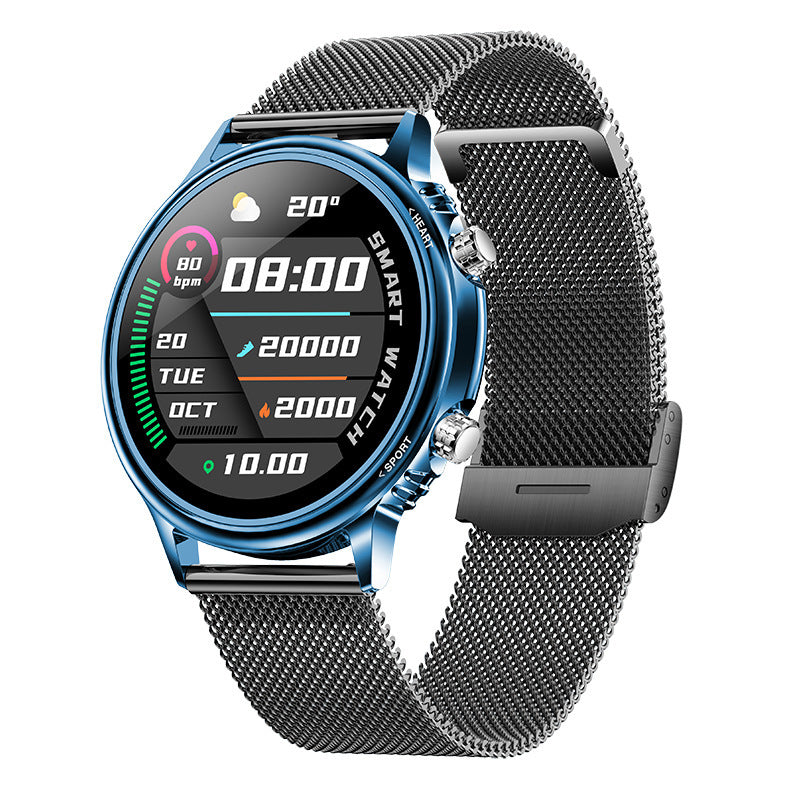 Watch Heart Rate And Blood Pressure Monitoring Rotatable Dial Sports Bracelet