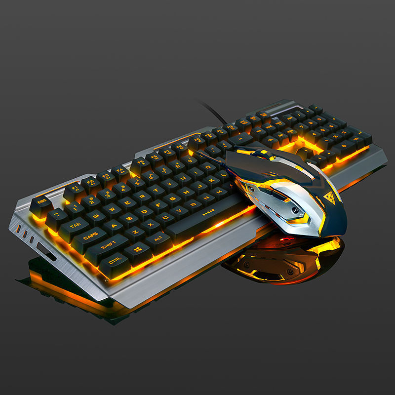 New game luminous keyboard mouse set