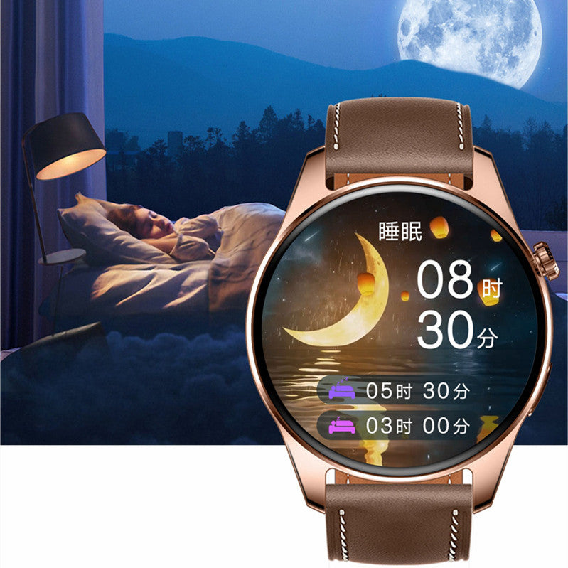 Smart AMOLED Screen Bluetooth Calling Silicone Watch