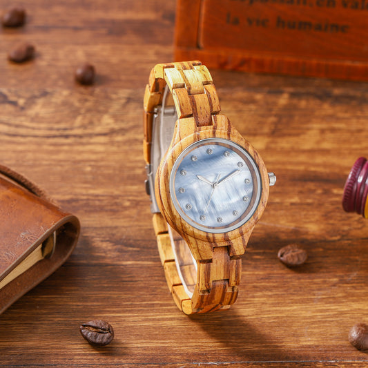 Sandalwood Watch Original Quartz Movement Wood