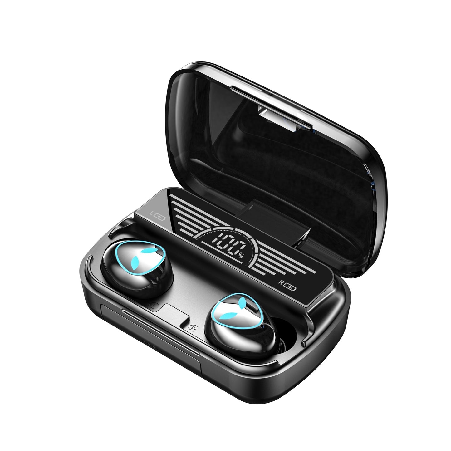 Wireless Bluetooth Headset Noise Reduction Large Power In-ear