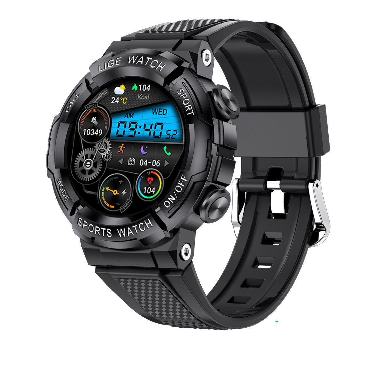 Blood Oxygen Monitoring Sleep Bluetooth Calling Smart Watch