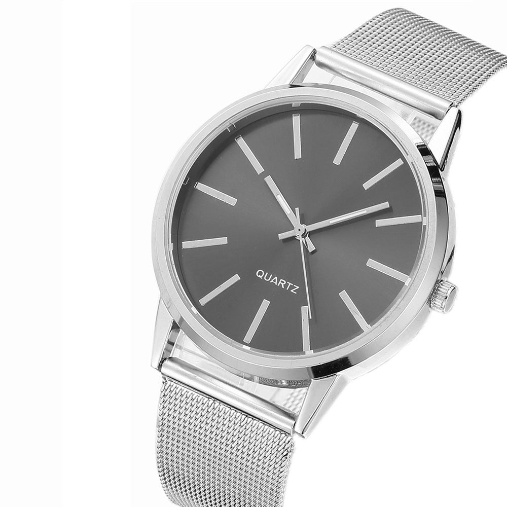 Simple Ultra-thin Stainless Steel Quartz Watch