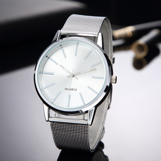 Simple Ultra-thin Stainless Steel Quartz Watch