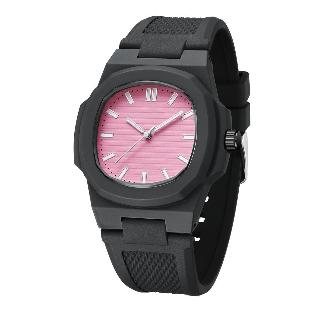 Luminous Sports Waterproof Quartz Silicone Watch