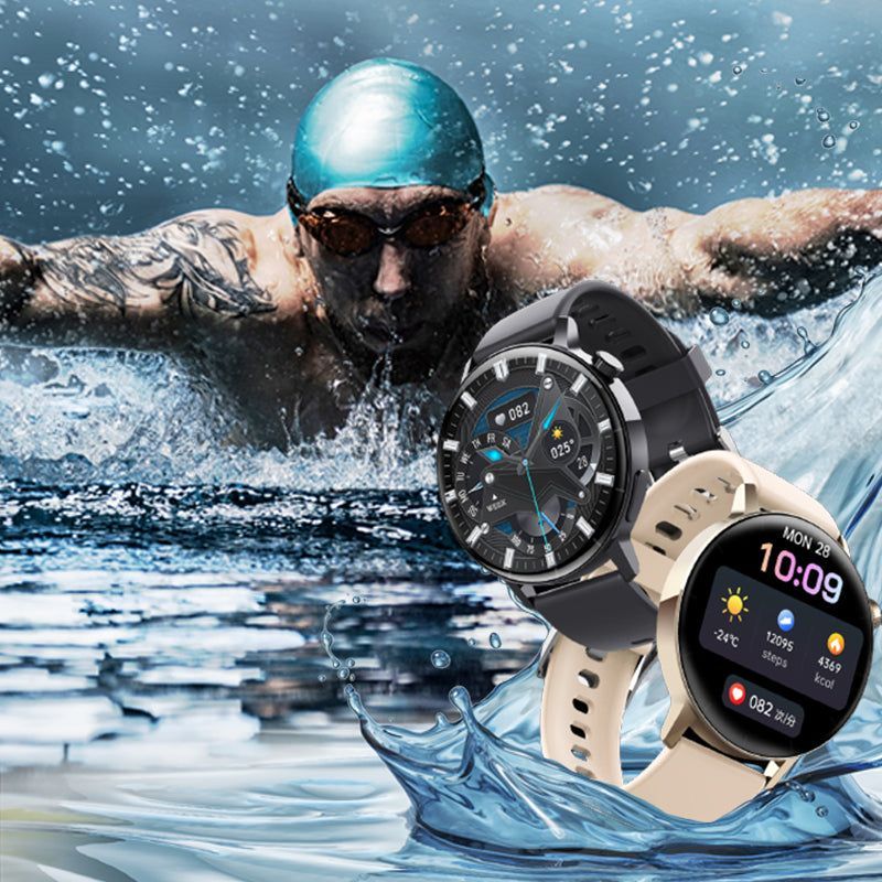 Bluetooth Call Smartwatch 1.32 Inch Round Screen Health Sports Bracelet