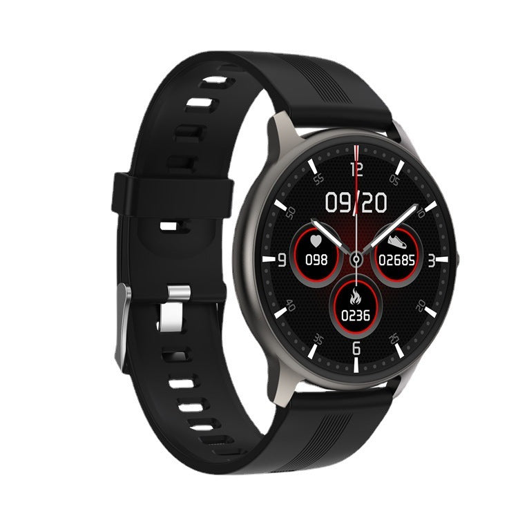 Smart Watch 1.28 Full Circle Full Touch Dynamic Heart Rate Dial Download IP68 Waterproof