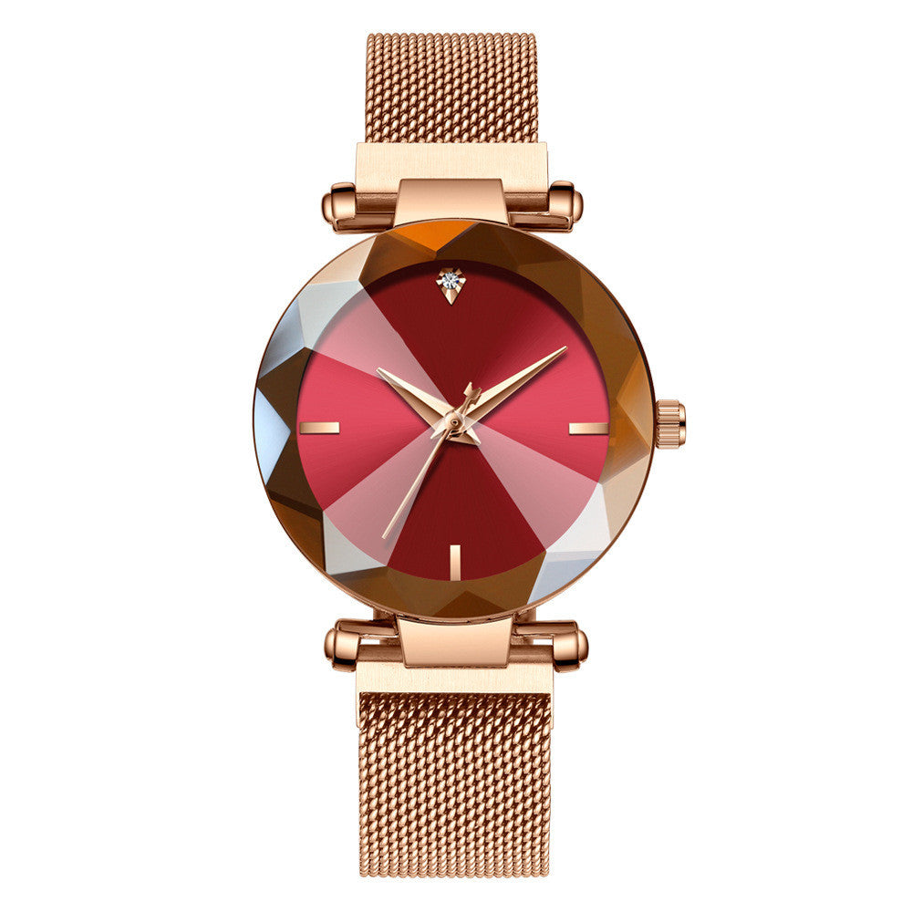 Mesh Belt Quartz Women's Watch