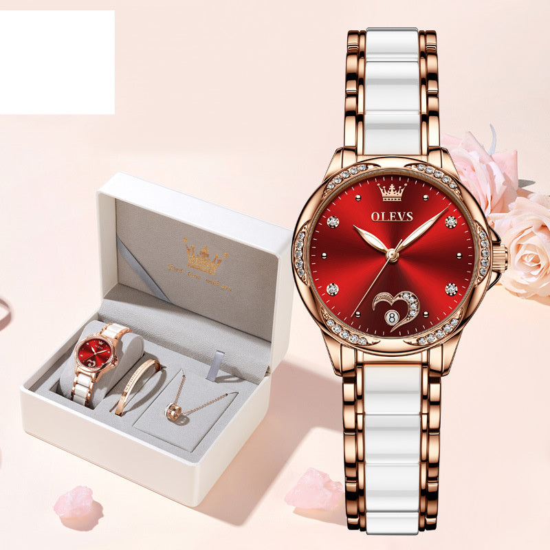 Fashion Automatic Mechanical Waterproof Ladies Watch