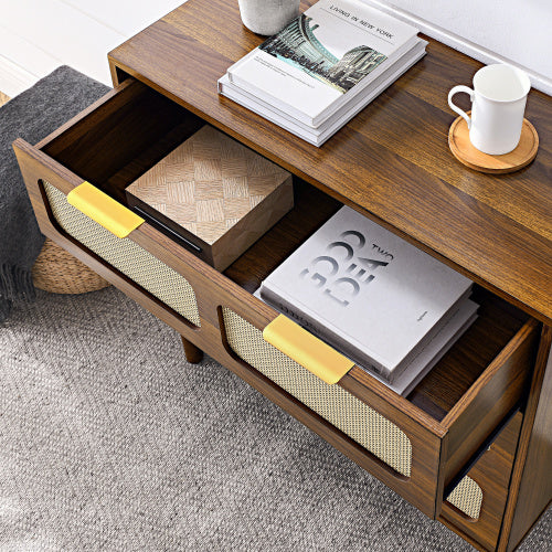 Solid Wood 3-drawer Vanity