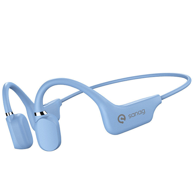 Bone Conduction Bluetooth Headset Sports Running Hanging Neck Wireless Sensor