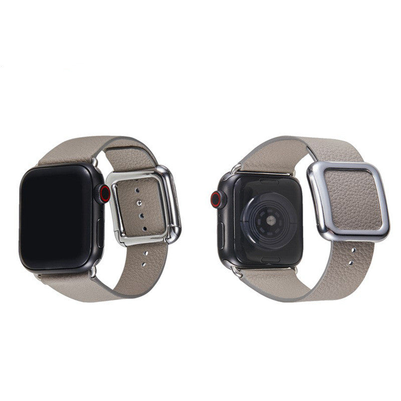 Modern Leather Strap With Magnetic Buckle