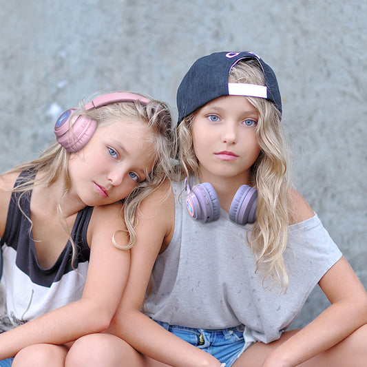 Wireless Cute Light-emitting RGB Children's Headphones