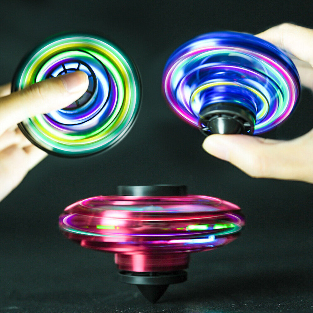 PRO Flying Ball Boomerang Fidget Spinner Toy Mini Drone Boy Girl Gifts Hover Orb