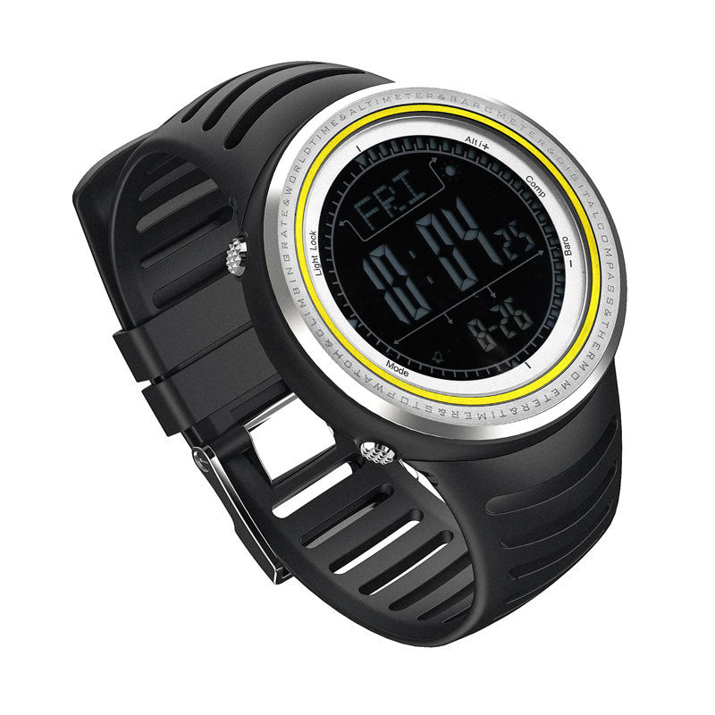 Equip An Outdoor Sports Watch Step Count Altitude