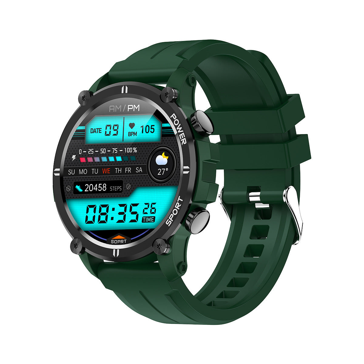 Stylish And Simple Bluetooth Smart Sports Watch