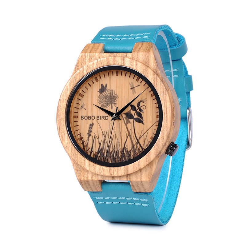 Literary Retro Watch Bamboo Watch