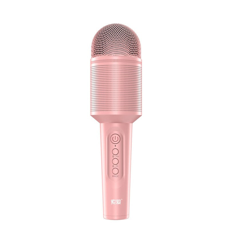 Audio Integrated Microphone Karaoke Wireless Bluetooth